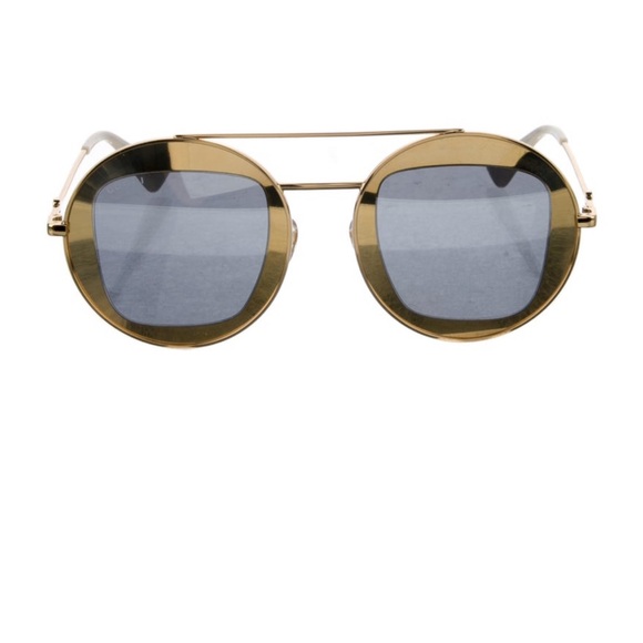 Gucci gold aviator glasses - Picture 4 of 5